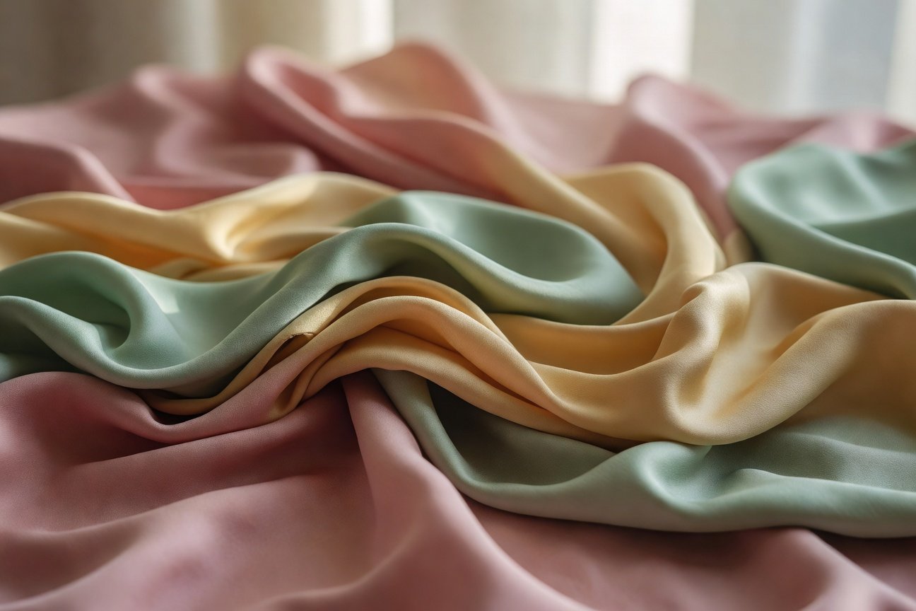 Colour draping preview on fabric