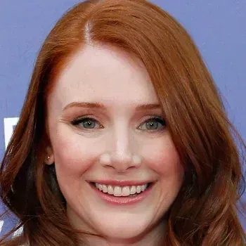 Bryce Dallas Howard — Bright Spring celebrity example, vivid copper-red hair and clear green eyes