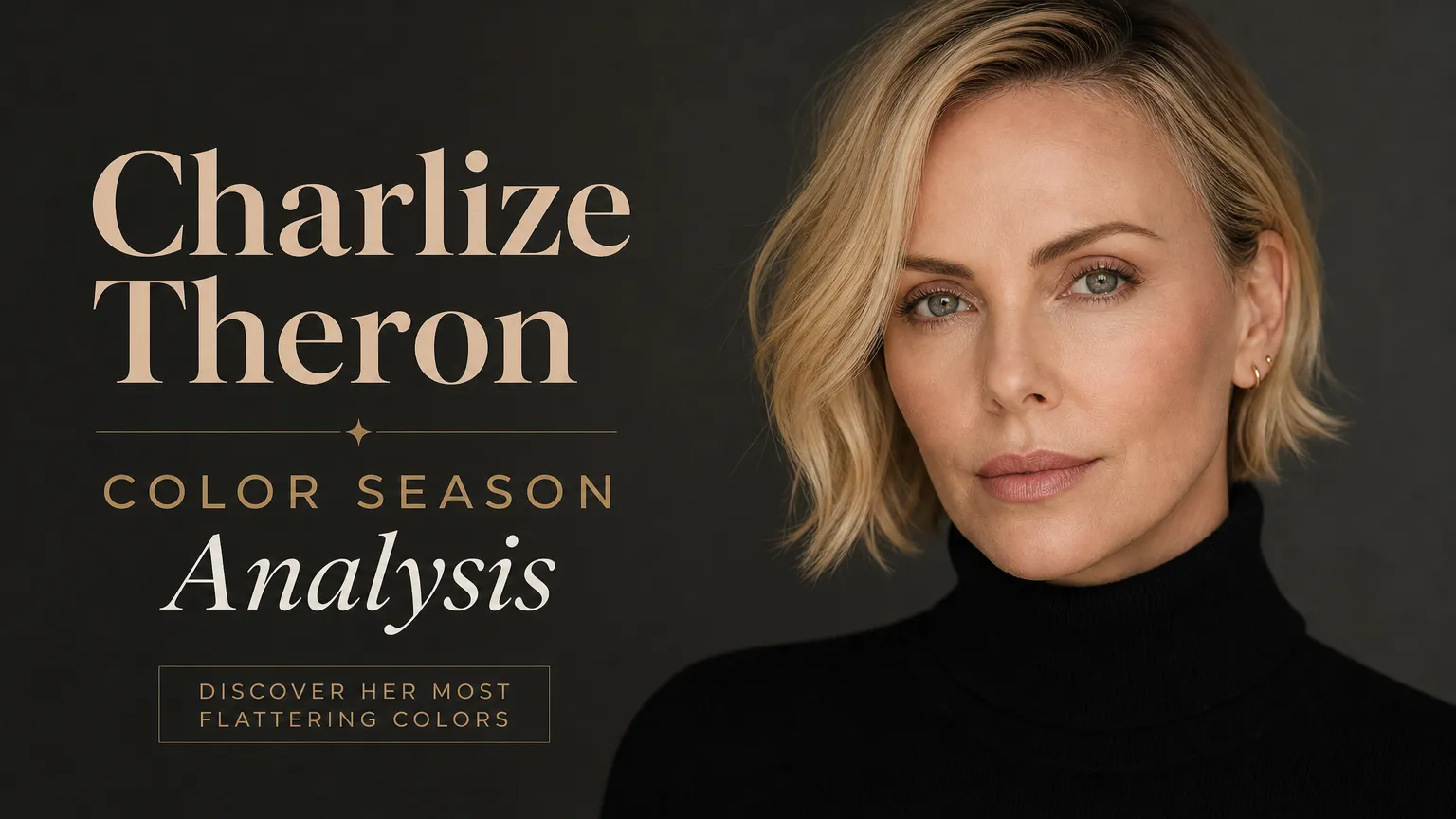 Charlize Theron Colour Analysis: Light Summer Season Confirmed