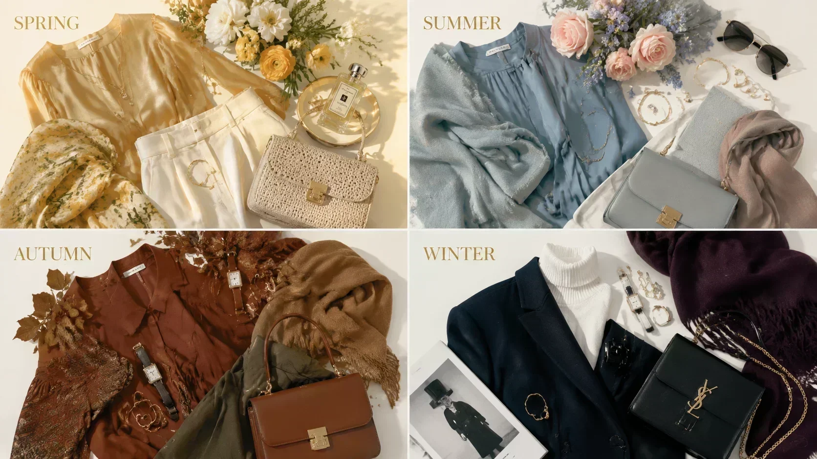 The Complete Seasonal Fashion Guide — Clothes, Makeup, and Hair by Season