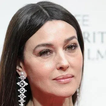 Monica Bellucci — Deep Winter celebrity example, near-black hair, fair cool-neutral skin and deep dark eyes