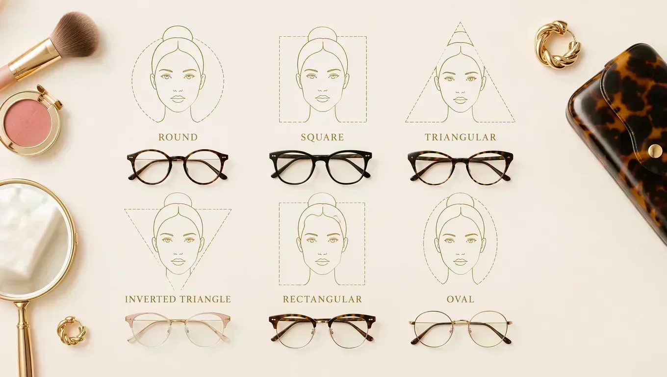 Face Shape Guide — The Complete System for Glasses, Makeup, and Hair