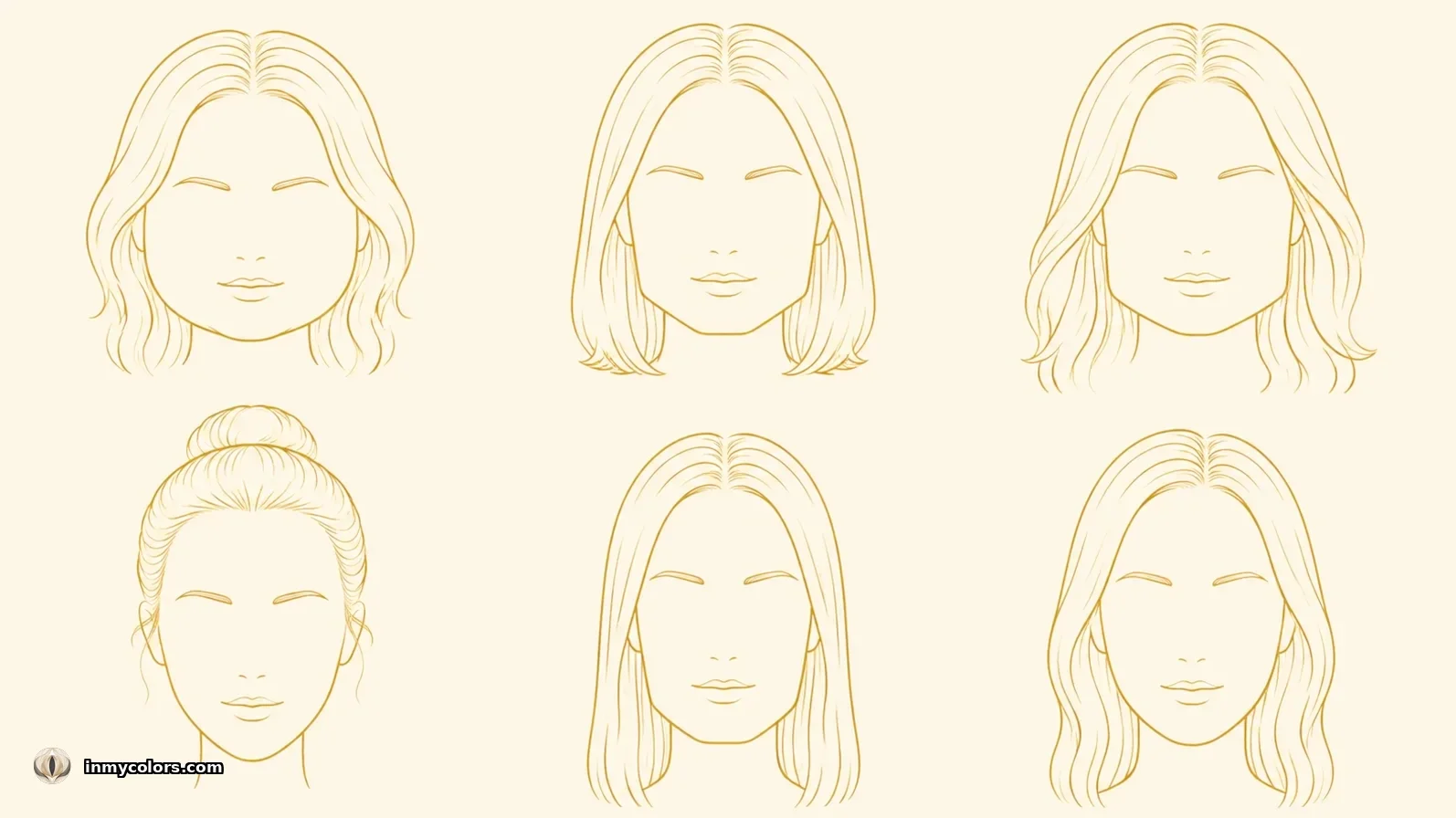 all six face shapes celebrity overview