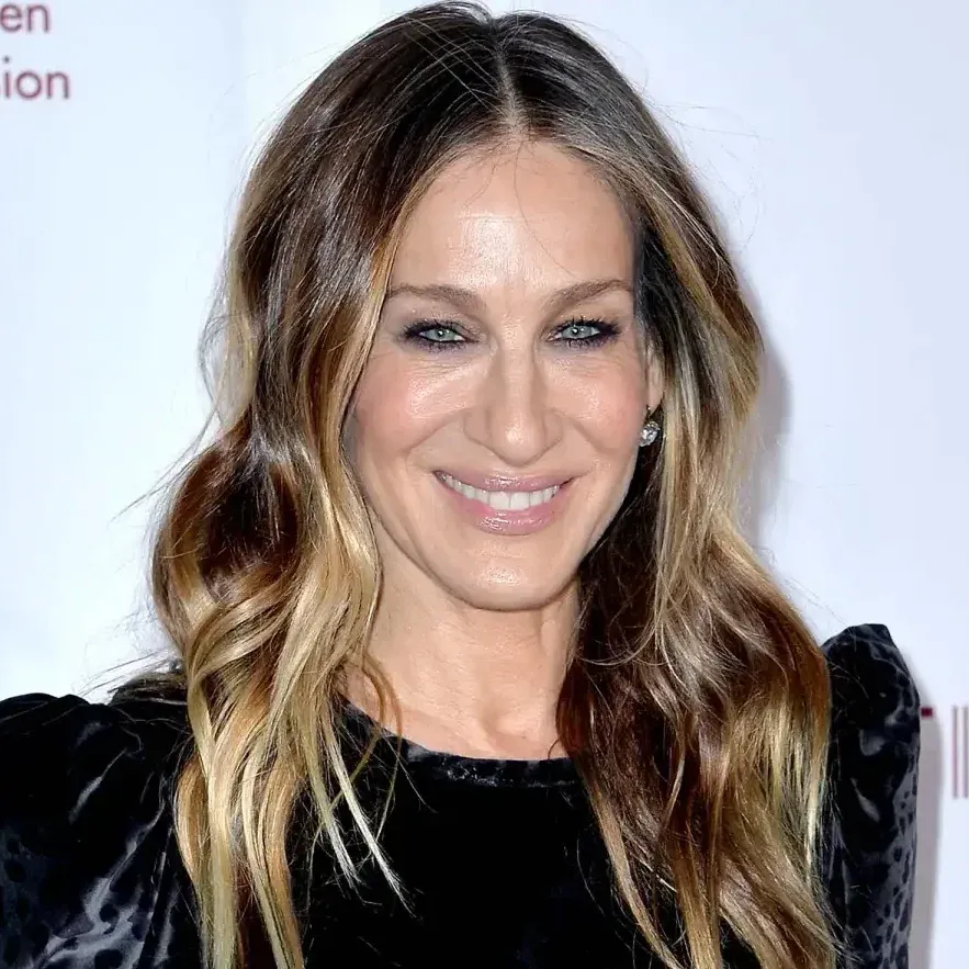 sarah jessica parker rectangular face shape before