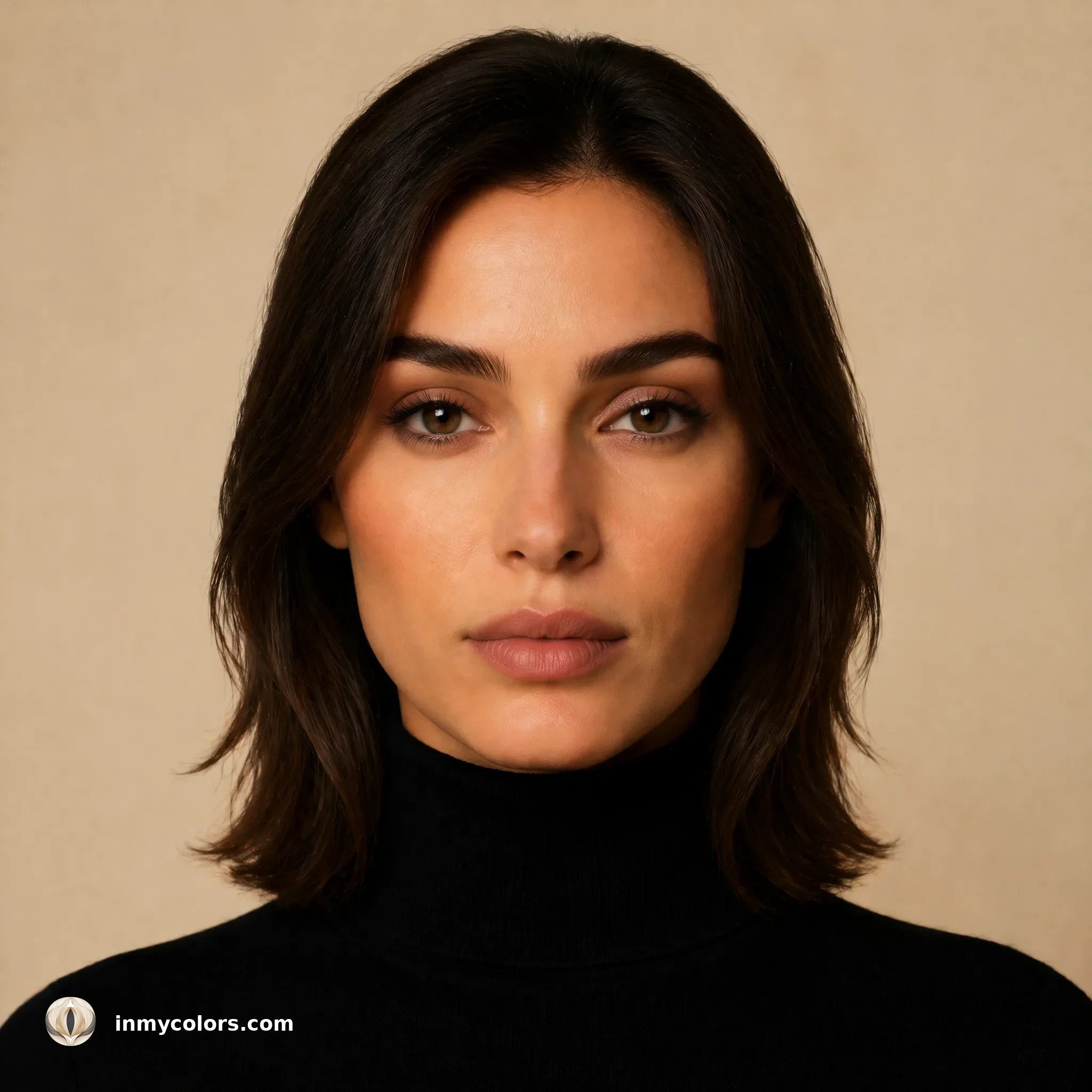 Oval face shape with recommended hairstyle shown