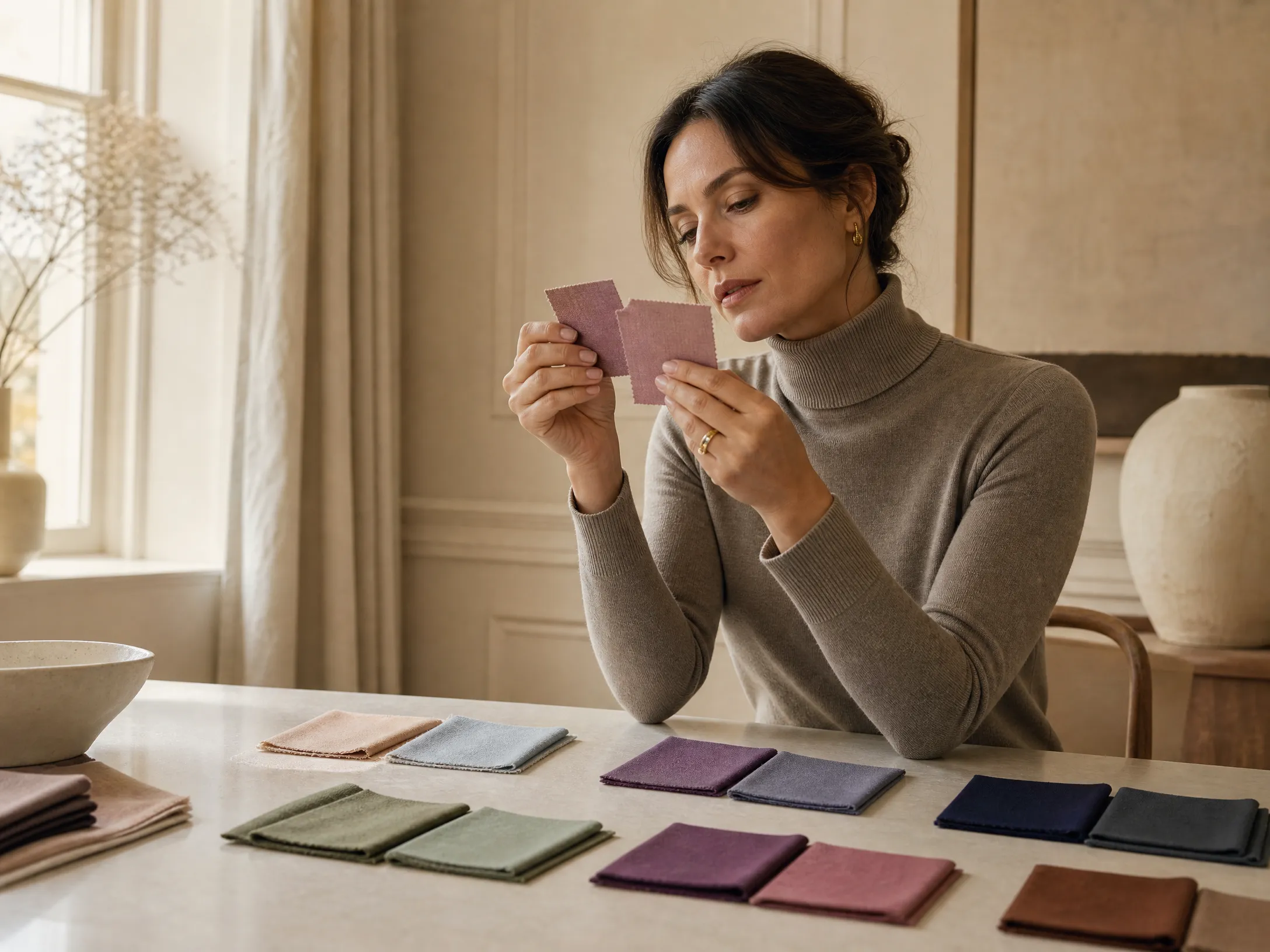 At the season boundary — when two drape results look equally right, a more objective measurement is needed