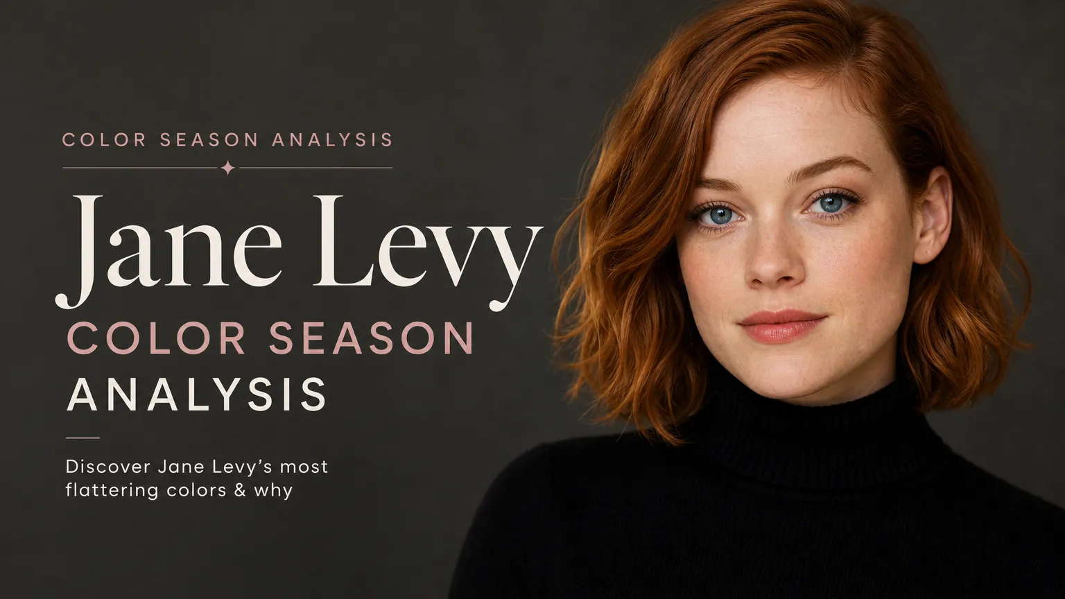 Jane Levy Colour Analysis: Bright Spring Season Revealed