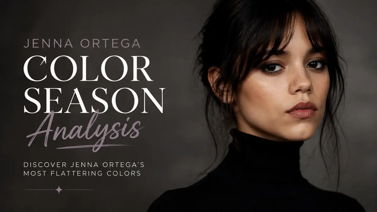 Jenna Ortega Colour Analysis: Deep Winter or Deep Autumn?