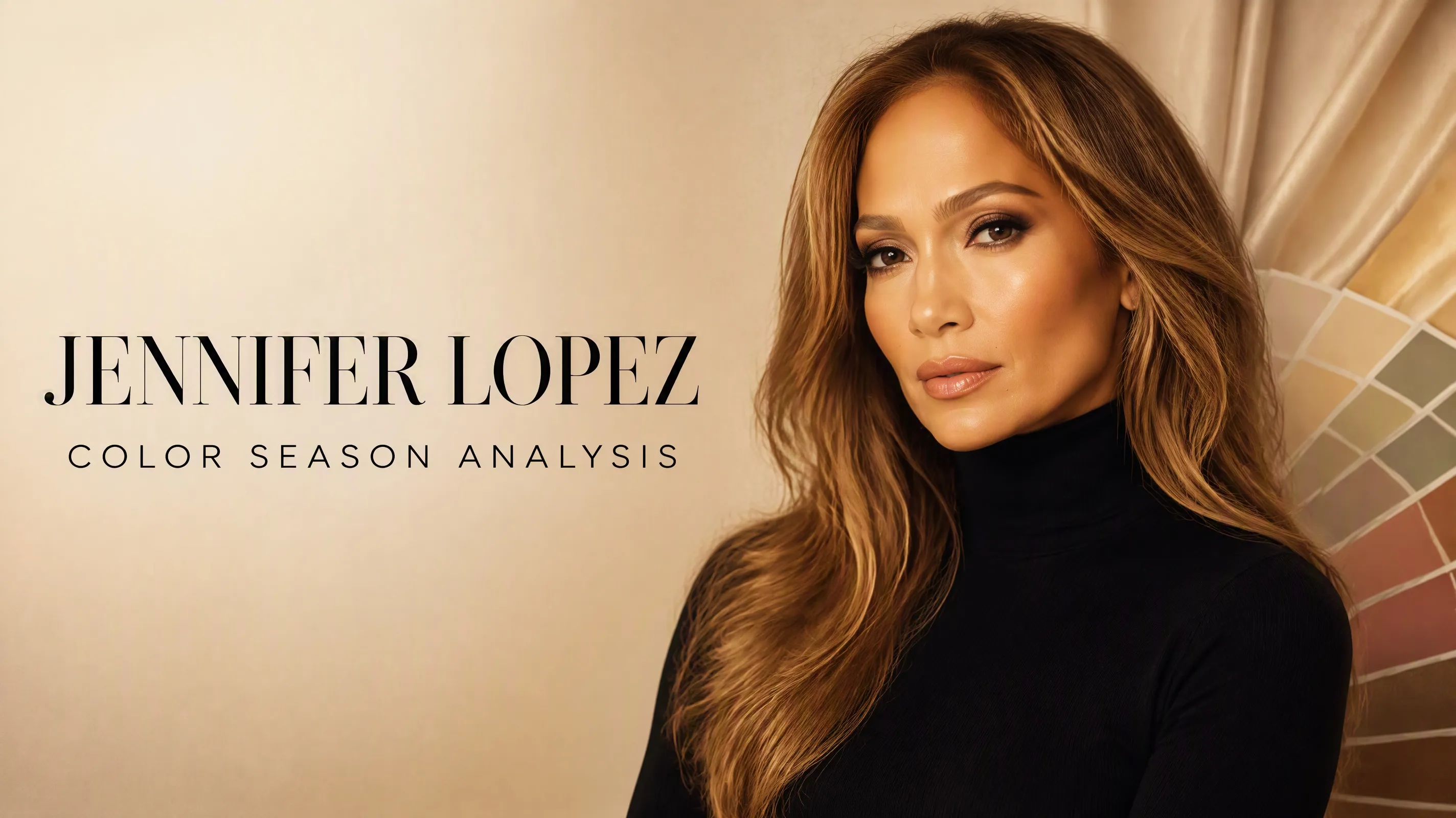 Jennifer Lopez Colour Analysis: True Autumn Season Revealed