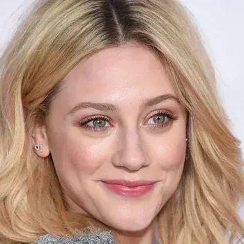 Lili Reinhart — Light Spring celebrity example, fair warm skin and light golden blonde hair