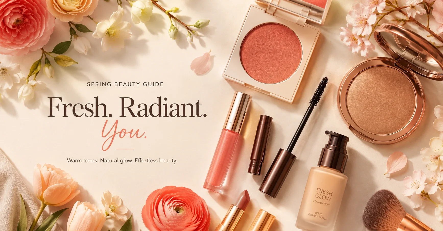 Makeup for Spring Seasons: The Complete Warm-Toned Beauty Guide
