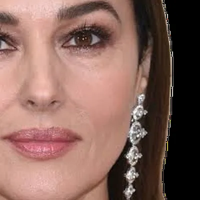 Monica Bellucci's skin tone — cool medium olive, Deep Winter quality