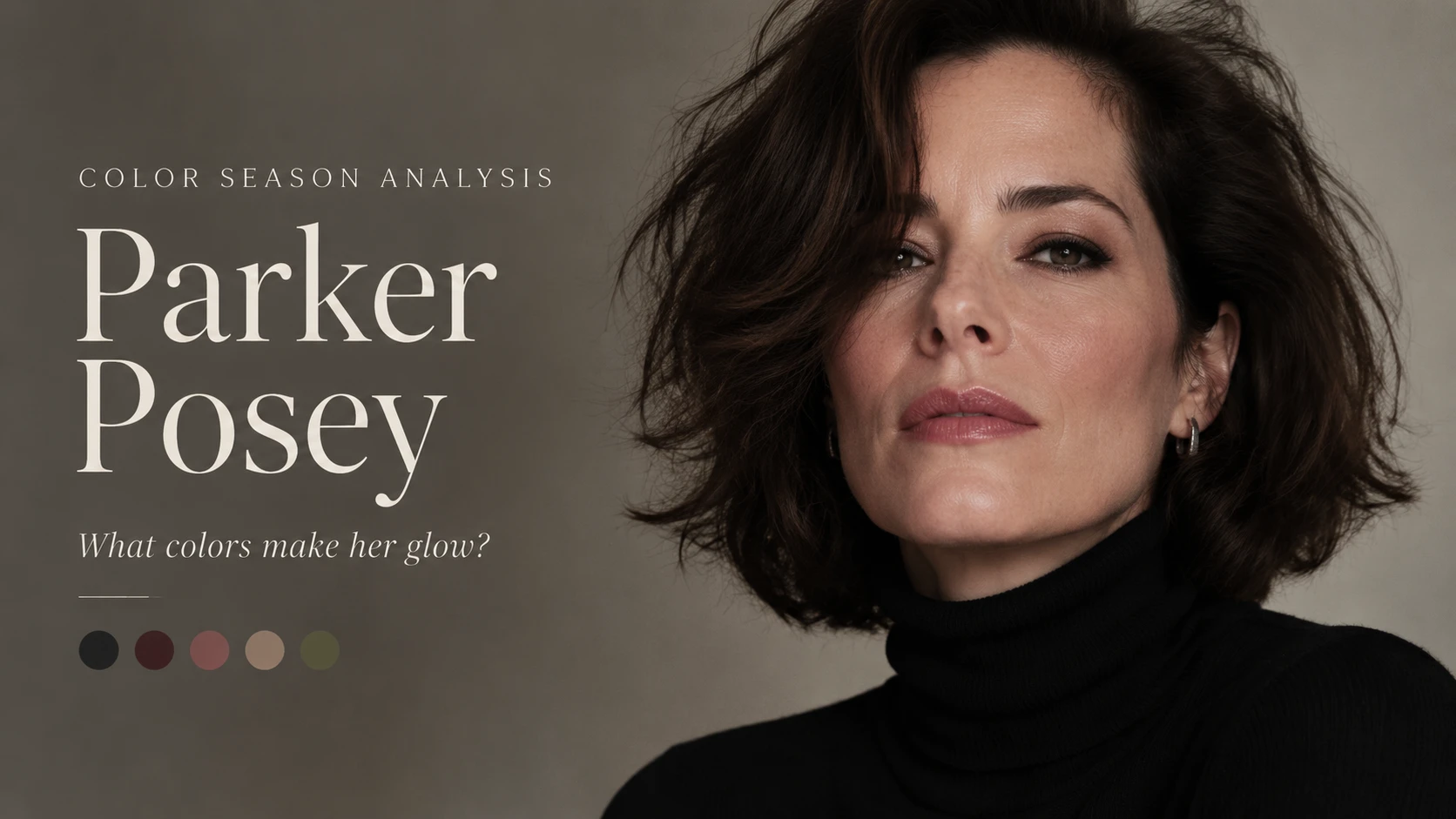 Parker Posey Colour Analysis: Why She's a Deep Winter