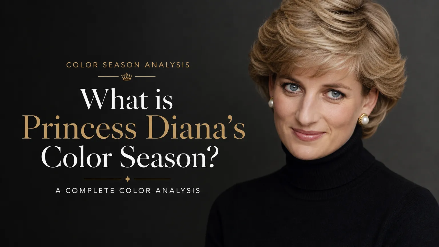 Princess Diana Colour Analysis: Soft Summer Season Confirmed