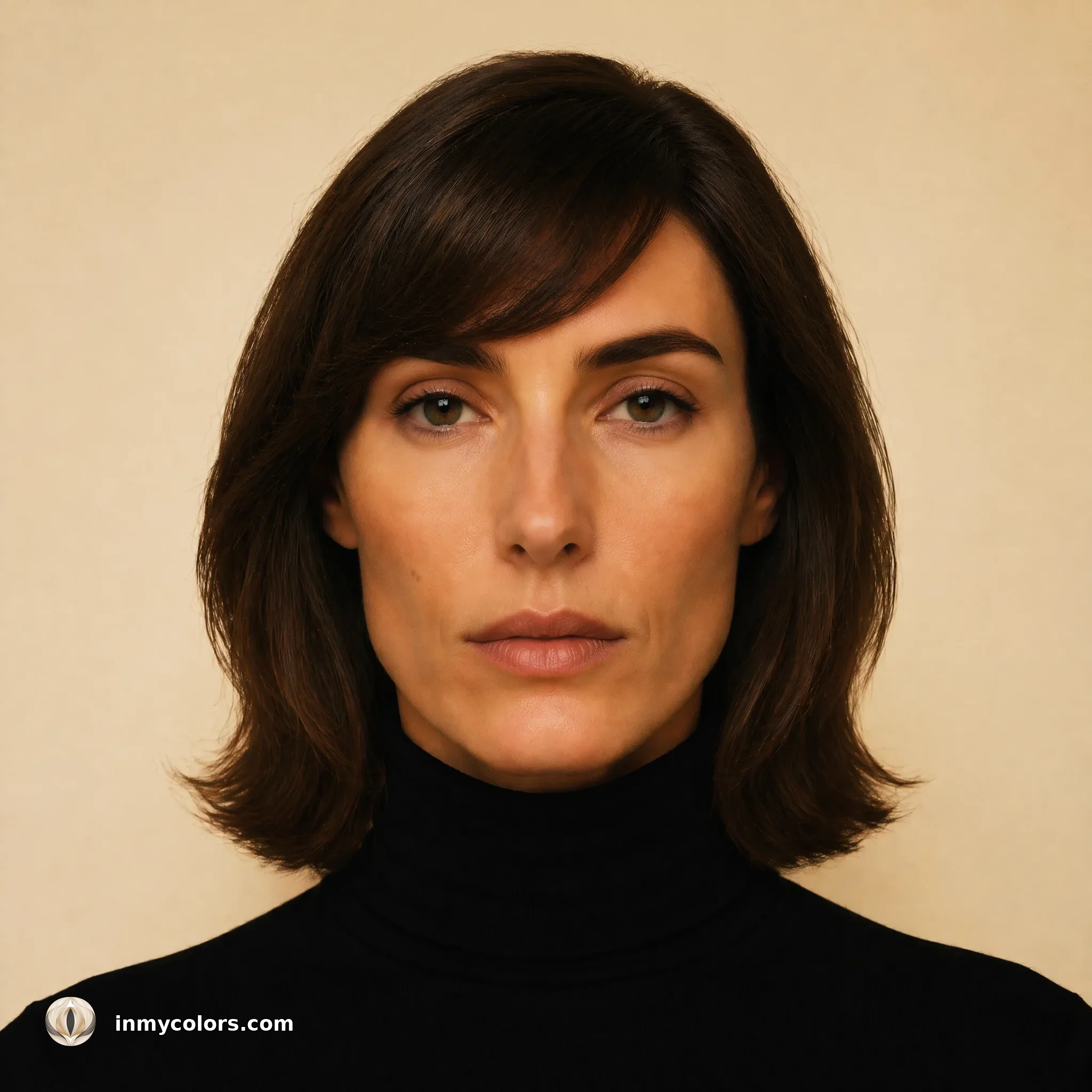 Rectangular face shape with recommended hairstyle