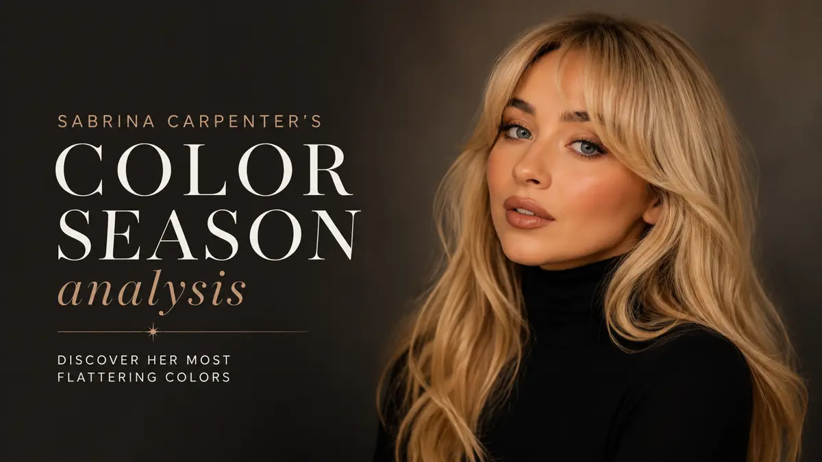 Sabrina Carpenter Colour Analysis: Why She's a True Spring