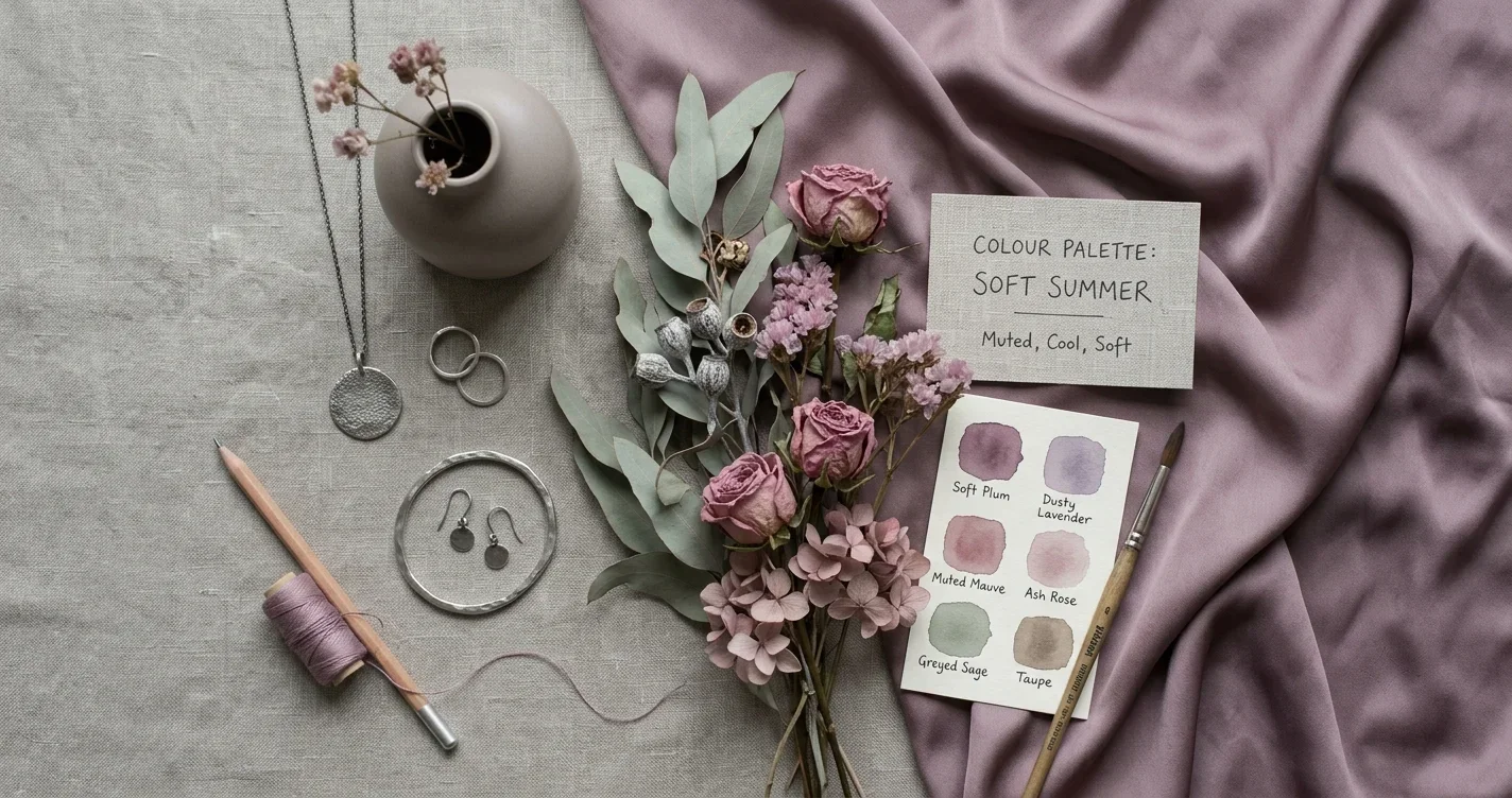 Soft Summer Colour Analysis: The Most Muted Season Explained