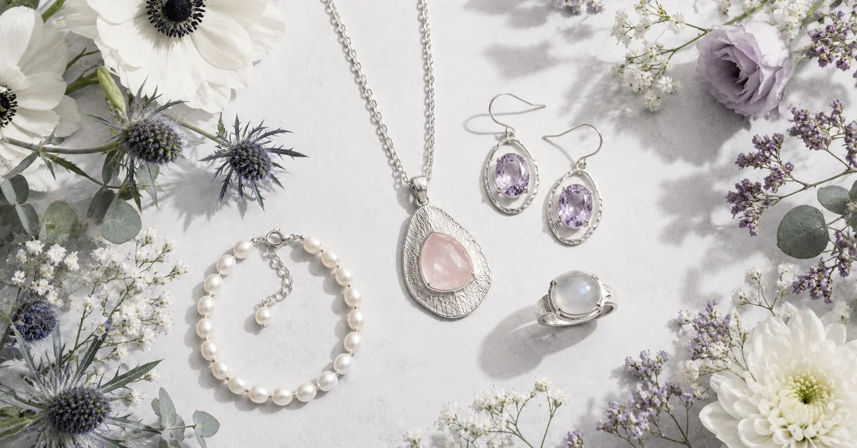 Jewellery for Summer Seasons: Silver, Soft Gems and Cool Elegance