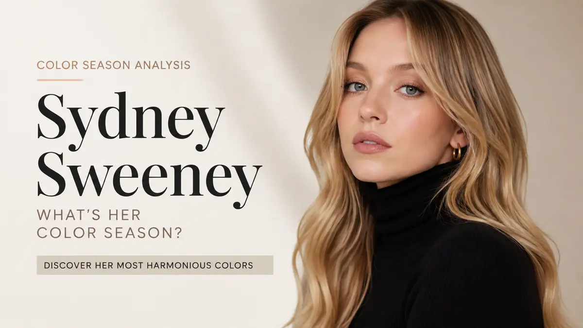 Sydney Sweeney Colour Analysis: Is She a True Spring?