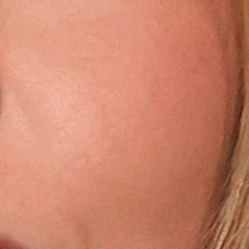 Sydney Sweeney's skin tone — light peachy warm with golden undertone