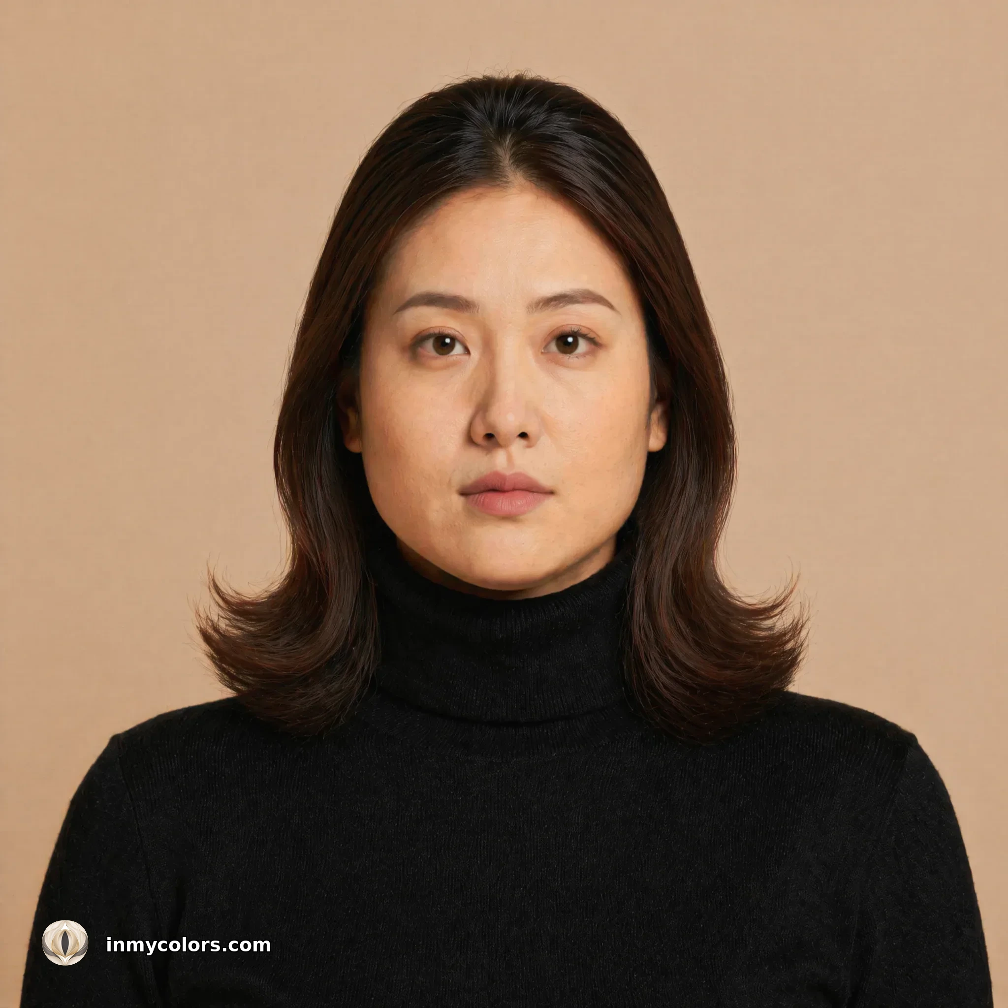 Triangular face shape with hairstyle to avoid