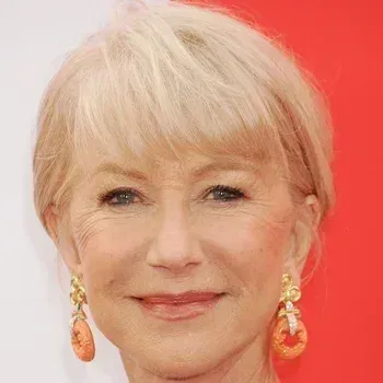Helen Mirren — True Summer celebrity example, silver-ash hair and cool grey-blue eyes with fair cool skin