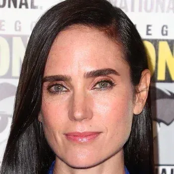 Jennifer Connelly — True Winter celebrity example, near-black dark hair, fair cool skin and striking vivid green eyes