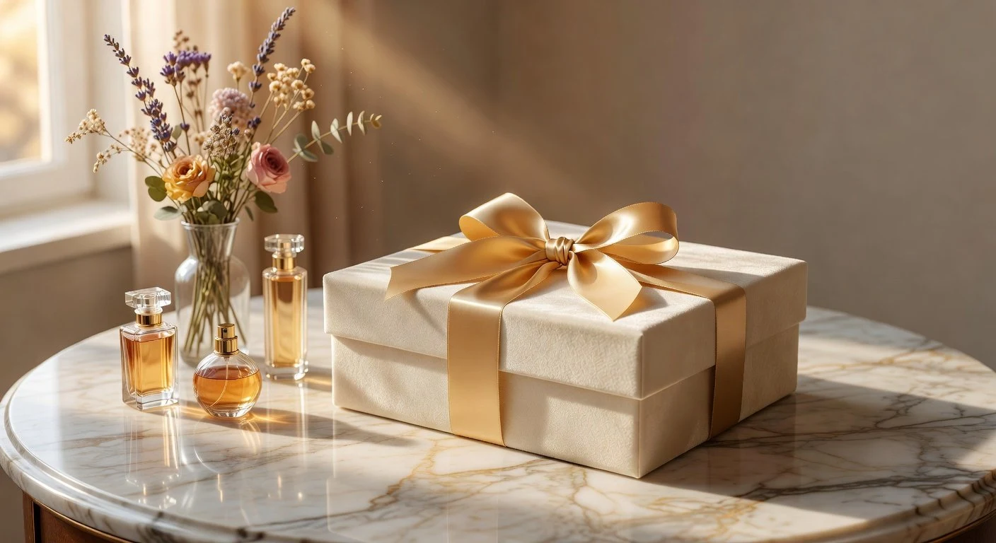 Colour analysis gift box — luxury presentation of the In My Colors full season report