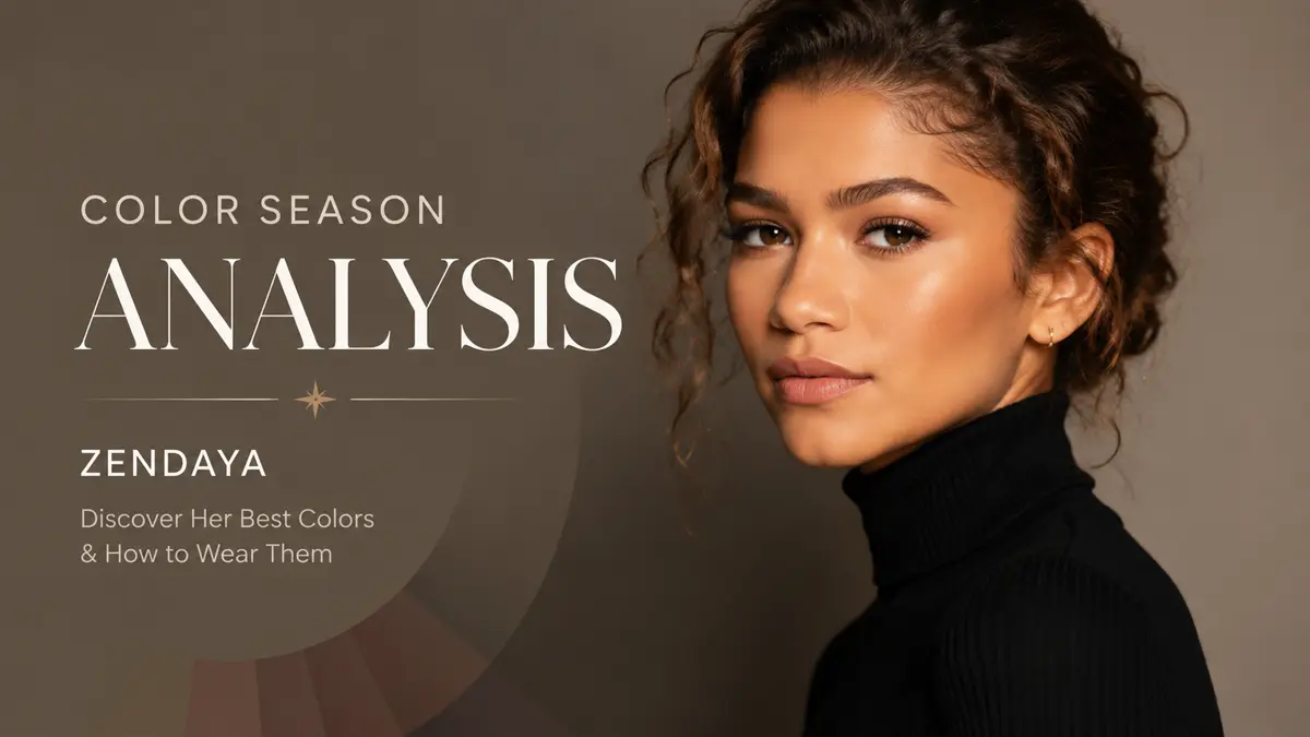 Zendaya Colour Analysis: Why She's a Deep Autumn